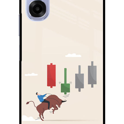 Bull Trading Momentum OPPO K14x 5G Metal Case Back Cover by Casekaro