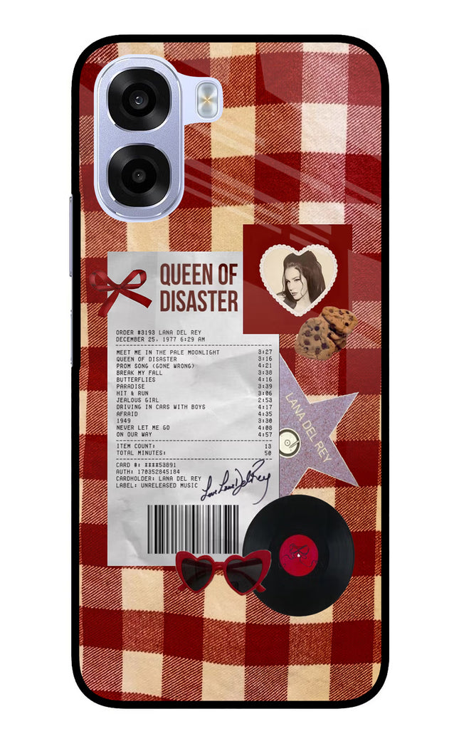 Queen of Disaster OPPO K14x 5G Metal Case Back Cover by Casekaro