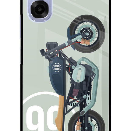 Classic Cafe Racer 99 OPPO K14x 5G Metal Case Back Cover by Casekaro