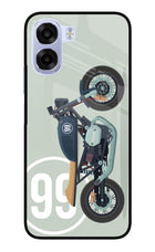Classic Cafe Racer 99 OPPO K14x 5G Metal Case Back Cover by Casekaro