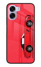 Red Velocity OPPO K14x 5G Metal Case Back Cover by Casekaro