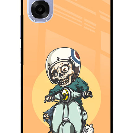 Undead Biker OPPO K14x 5G Metal Case Back Cover by Casekaro