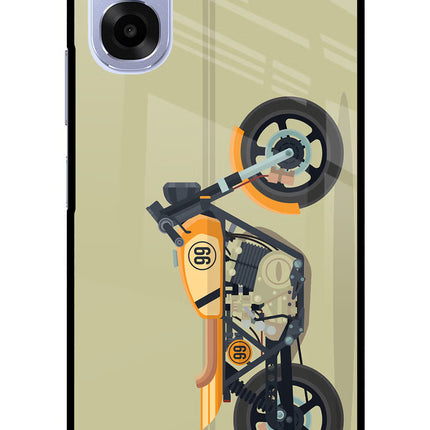 Vertical Speedster OPPO K14x 5G Metal Case Back Cover by Casekaro