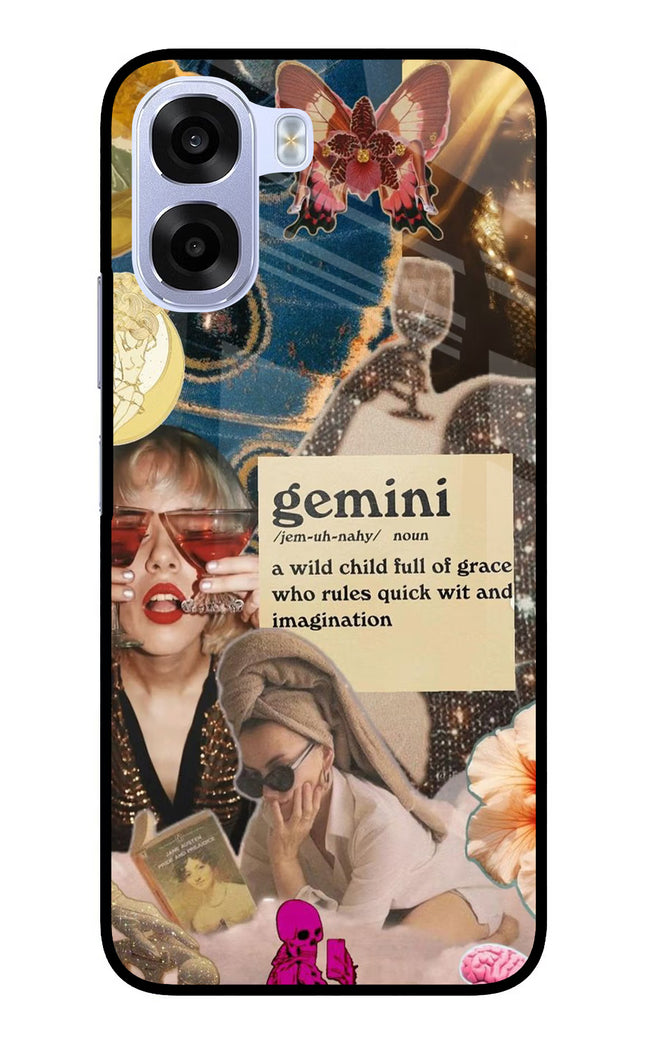 Gemini Zodiac OPPO K14x 5G Metal Case Back Cover by Casekaro