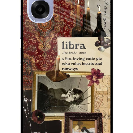 Libra Zodiac OPPO K14x 5G Metal Case Back Cover by Casekaro