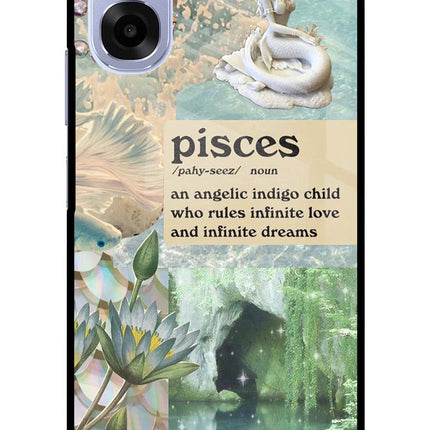 Pisces Zodiac OPPO K14x 5G Metal Case Back Cover by Casekaro