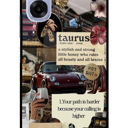 Taurus Zodiac OPPO K14x 5G Metal Case Back Cover by Casekaro