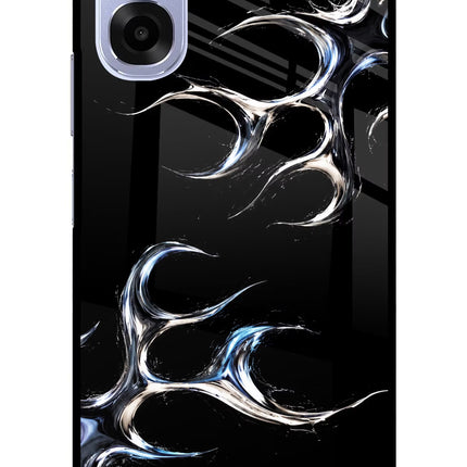 Chrome Tribal OPPO K14x 5G Metal Case Back Cover by Casekaro