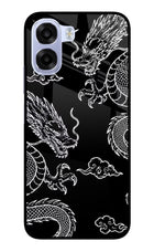 Twin Dragons OPPO K14x 5G Metal Case Back Cover by Casekaro