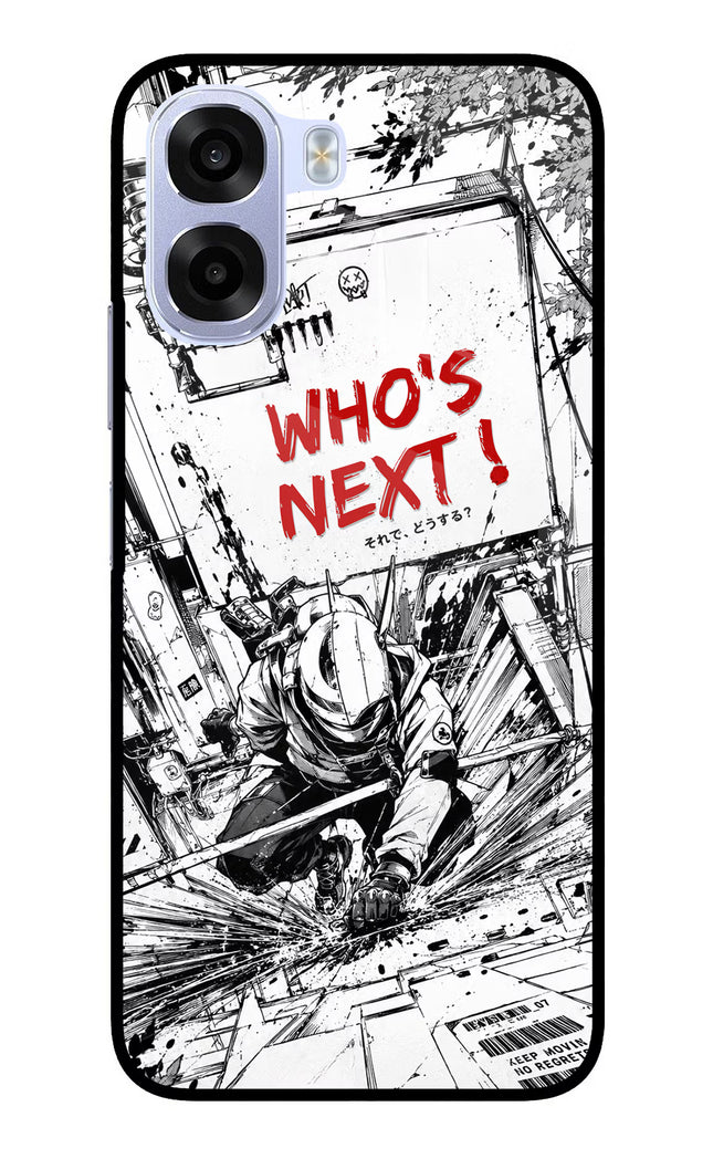 Who's Next OPPO K14x 5G Metal Case Back Cover by Casekaro
