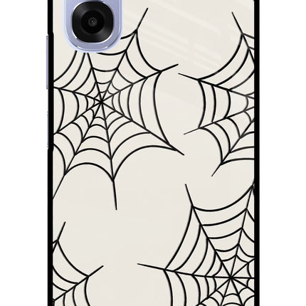 Spider Web OPPO K14x 5G Metal Case Back Cover by Casekaro