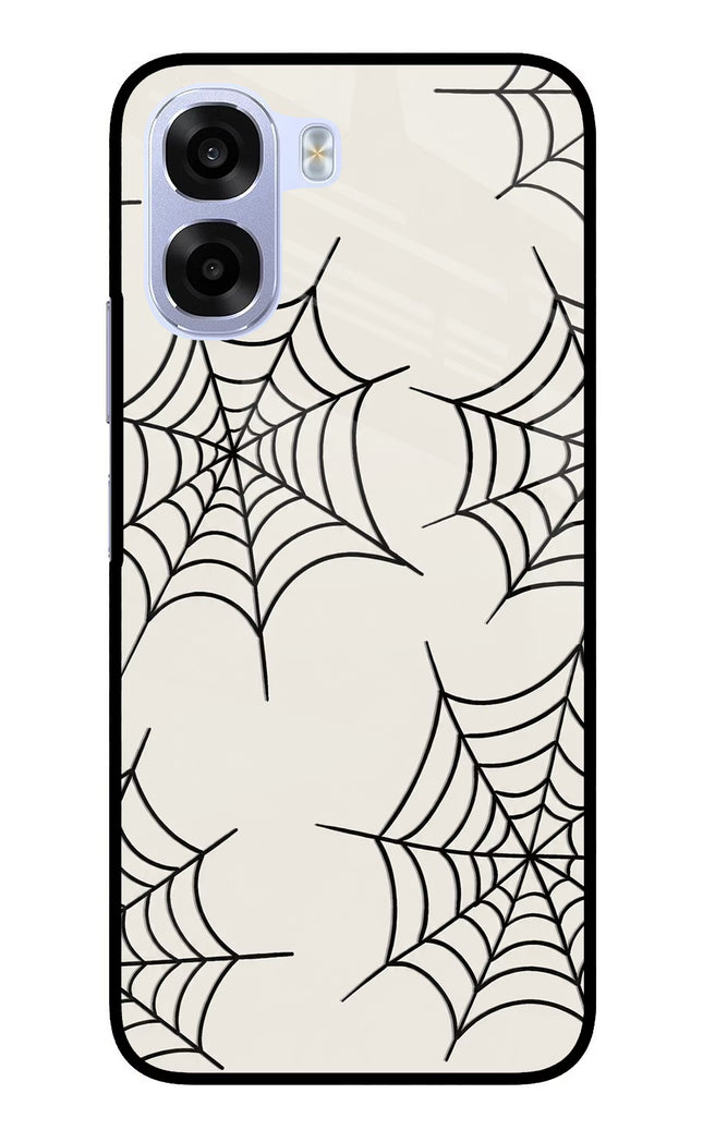 Spider Web OPPO K14x 5G Metal Case Back Cover by Casekaro