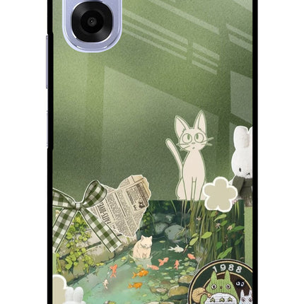 Aesthetic anime OPPO K14x 5G Metal Case Back Cover by Casekaro
