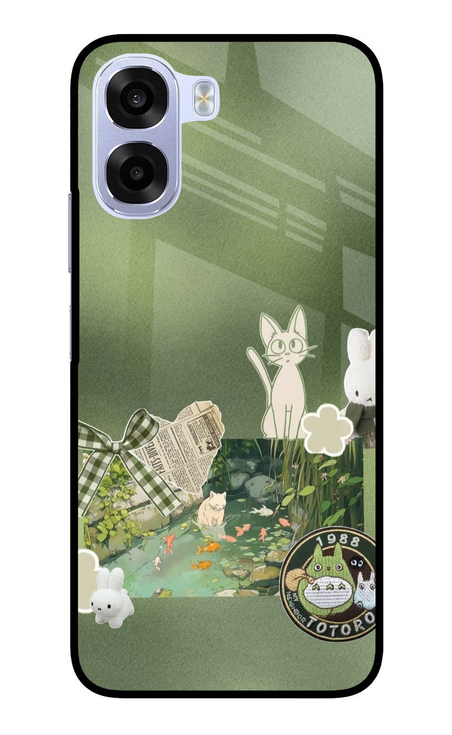 Aesthetic anime OPPO K14x 5G Back Cover, Metal case