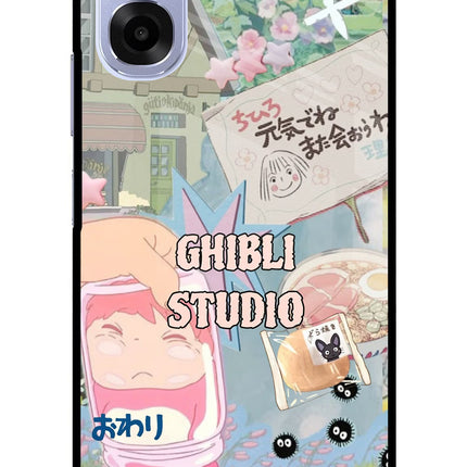Studio Ghibli OPPO K14x 5G Metal Case Back Cover by Casekaro