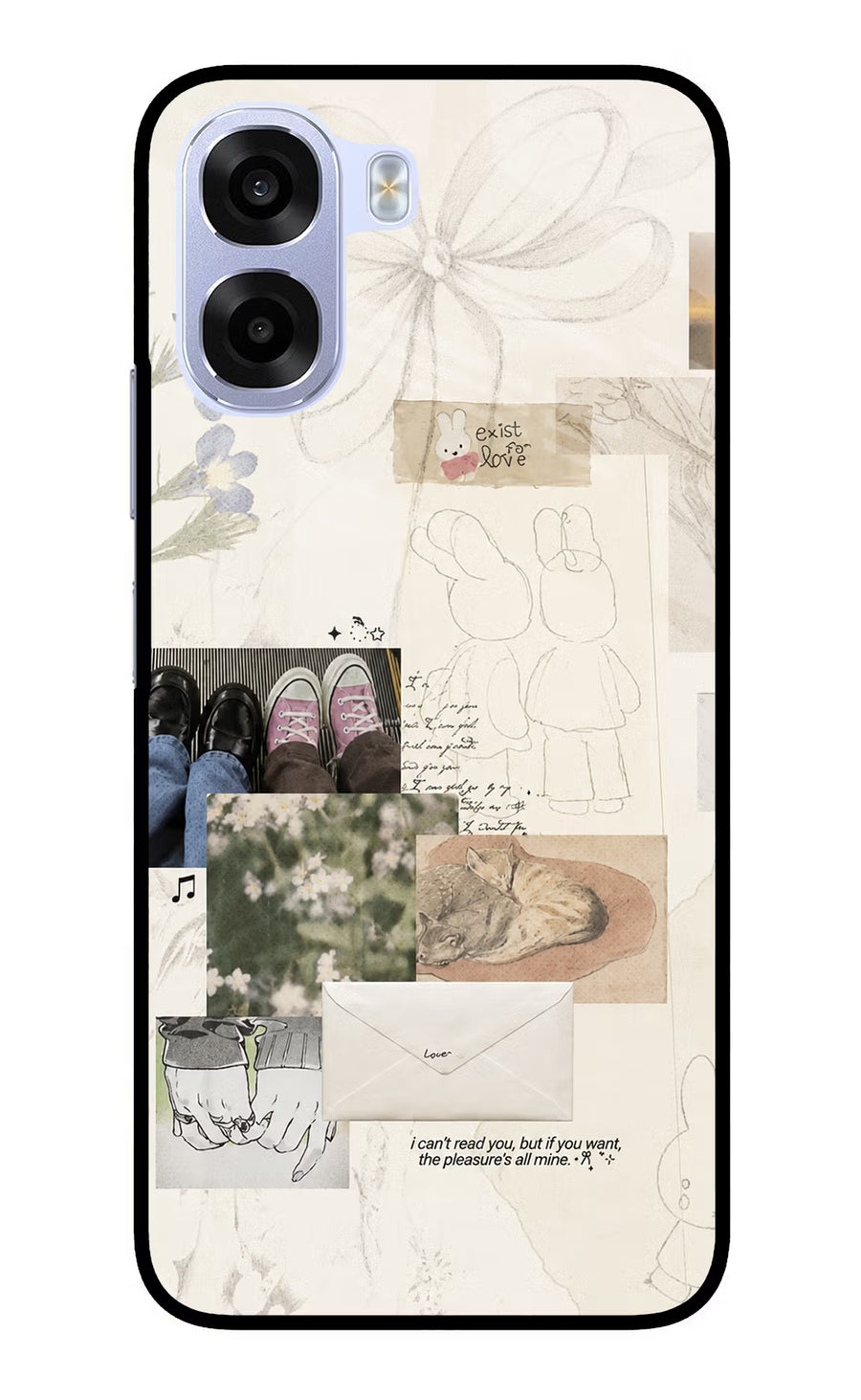 Soft Aesthetic OPPO K14x 5G Back Cover, Metal case