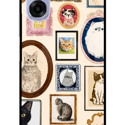 Mirror Cats OPPO K14x 5G Metal Case Back Cover by Casekaro