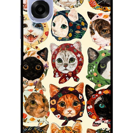 Cool Cat OPPO K14x 5G Metal Case Back Cover by Casekaro
