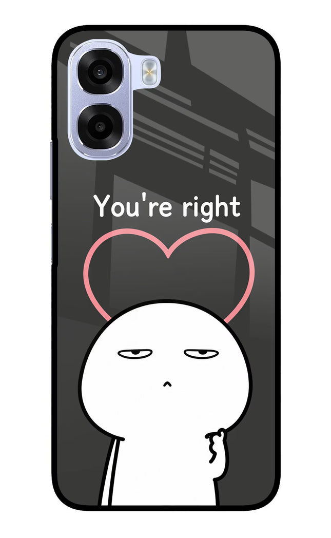 You're Right OPPO K14x 5G Metal Case Back Cover by Casekaro