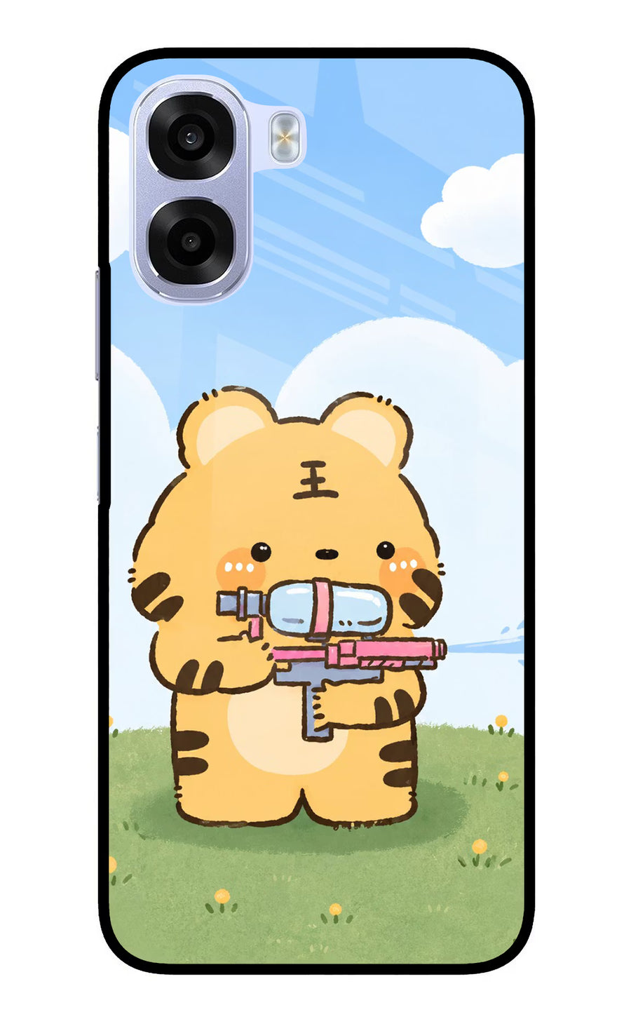 Tiger Treat OPPO K14x 5G Back Cover, Metal case