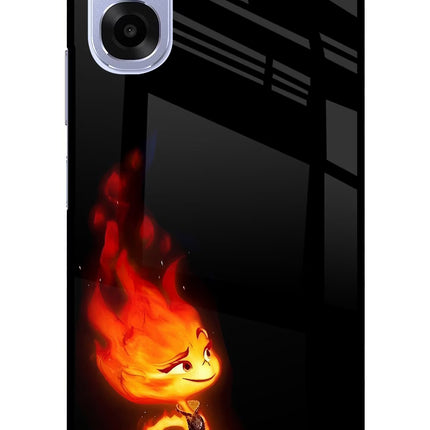 Ember Flame OPPO K14x 5G Metal Case Back Cover by Casekaro