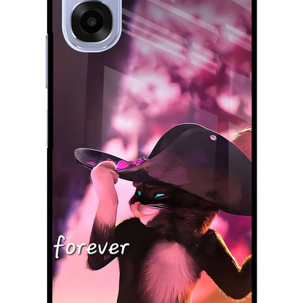Forever Cat OPPO K14x 5G Metal Case Back Cover by Casekaro