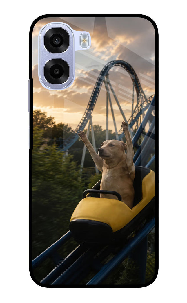 Rollercoaster Dog OPPO K14x 5G Metal Case Back Cover by Casekaro