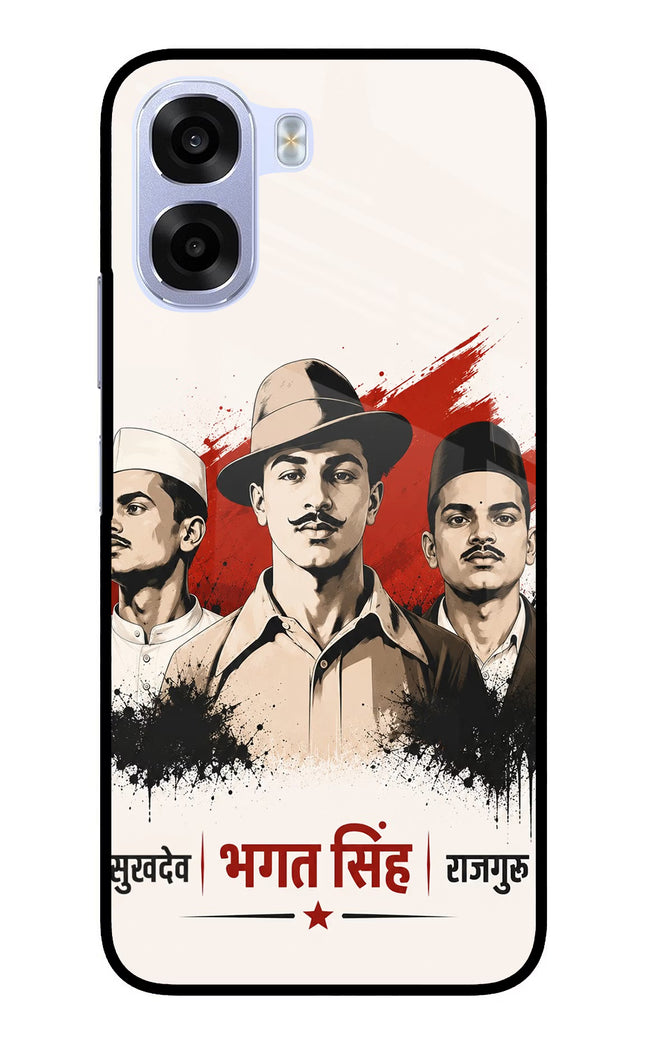 Bhagat Singh Trio OPPO K14x 5G Metal Case Back Cover by Casekaro