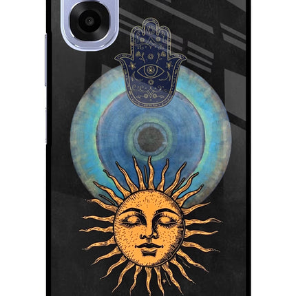 Divine Sun OPPO K14x 5G Metal Case Back Cover by Casekaro