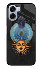 Divine Sun OPPO K14x 5G Metal Case Back Cover by Casekaro