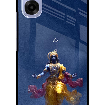 Cosmic Krishna OPPO K14x 5G Metal Case Back Cover by Casekaro