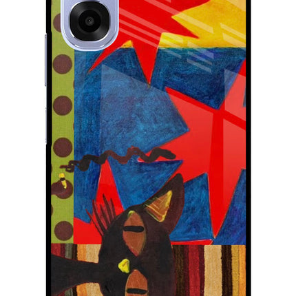Pop Cat OPPO K14x 5G Metal Case Back Cover by Casekaro