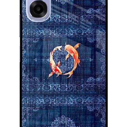 Koi Blue OPPO K14x 5G Metal Case Back Cover by Casekaro