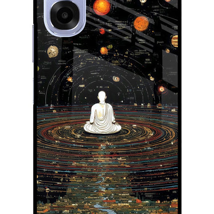 Space Monk OPPO K14x 5G Metal Case Back Cover by Casekaro