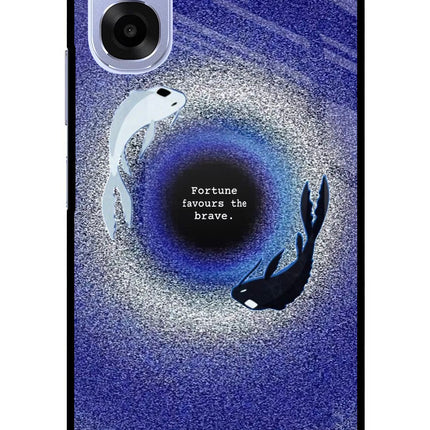 Dark Koi OPPO K14x 5G Metal Case Back Cover by Casekaro