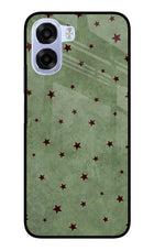 Green Stars OPPO K14x 5G Metal Case Back Cover by Casekaro