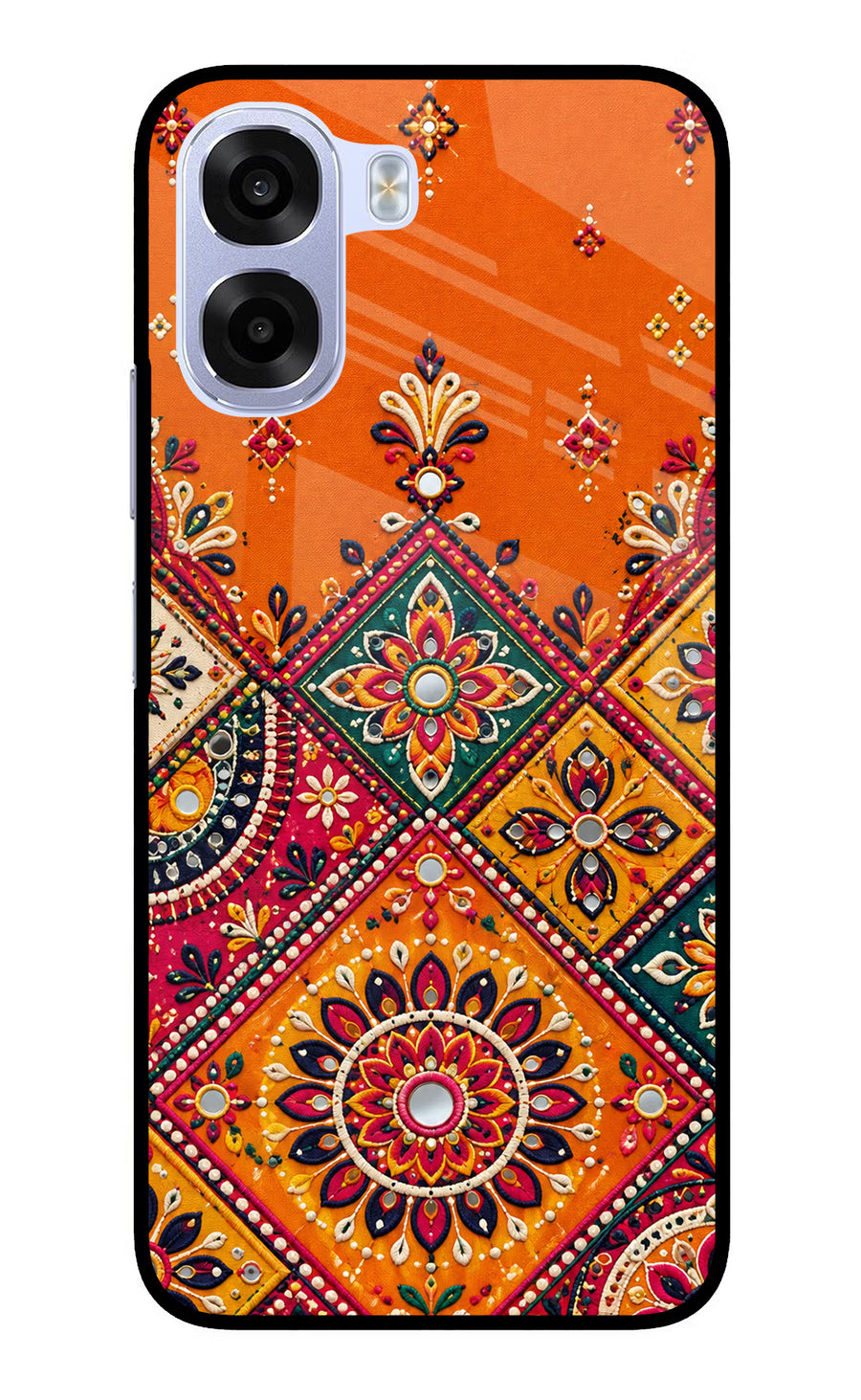 Kutch Glow OPPO K14x 5G Back Cover, Metal case
