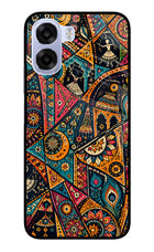 Folk Print OPPO K14x 5G Metal Case Back Cover by Casekaro