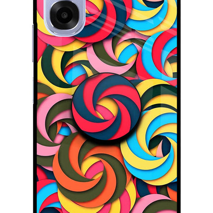 Spiral Pattern OPPO K14x 5G Pop Case by Casekaro