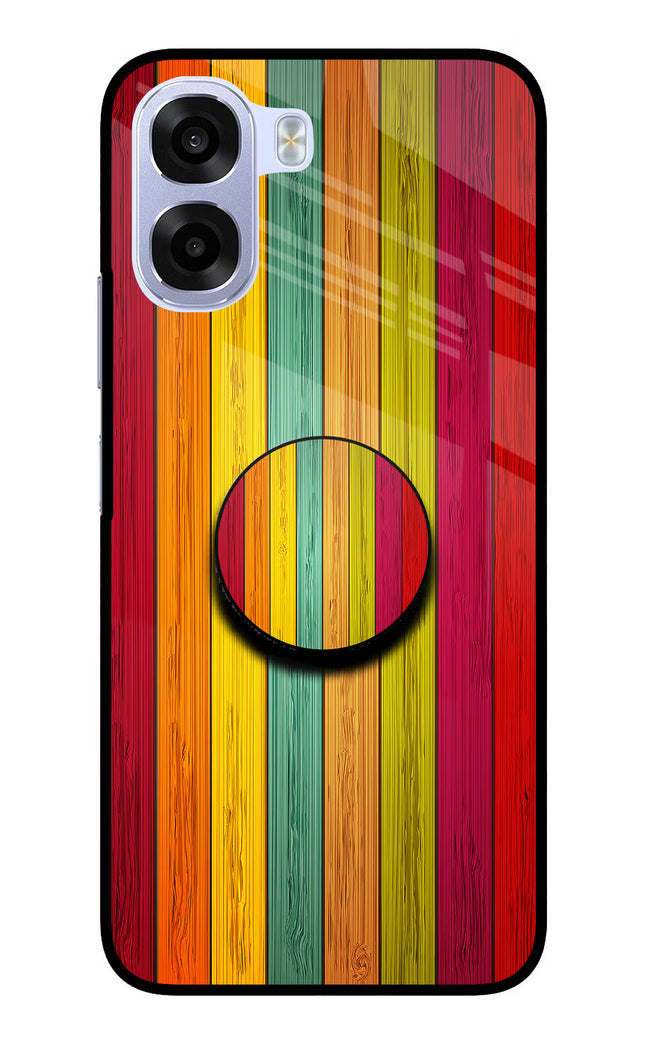 Multicolor Wooden OPPO K14x 5G Pop Case by Casekaro