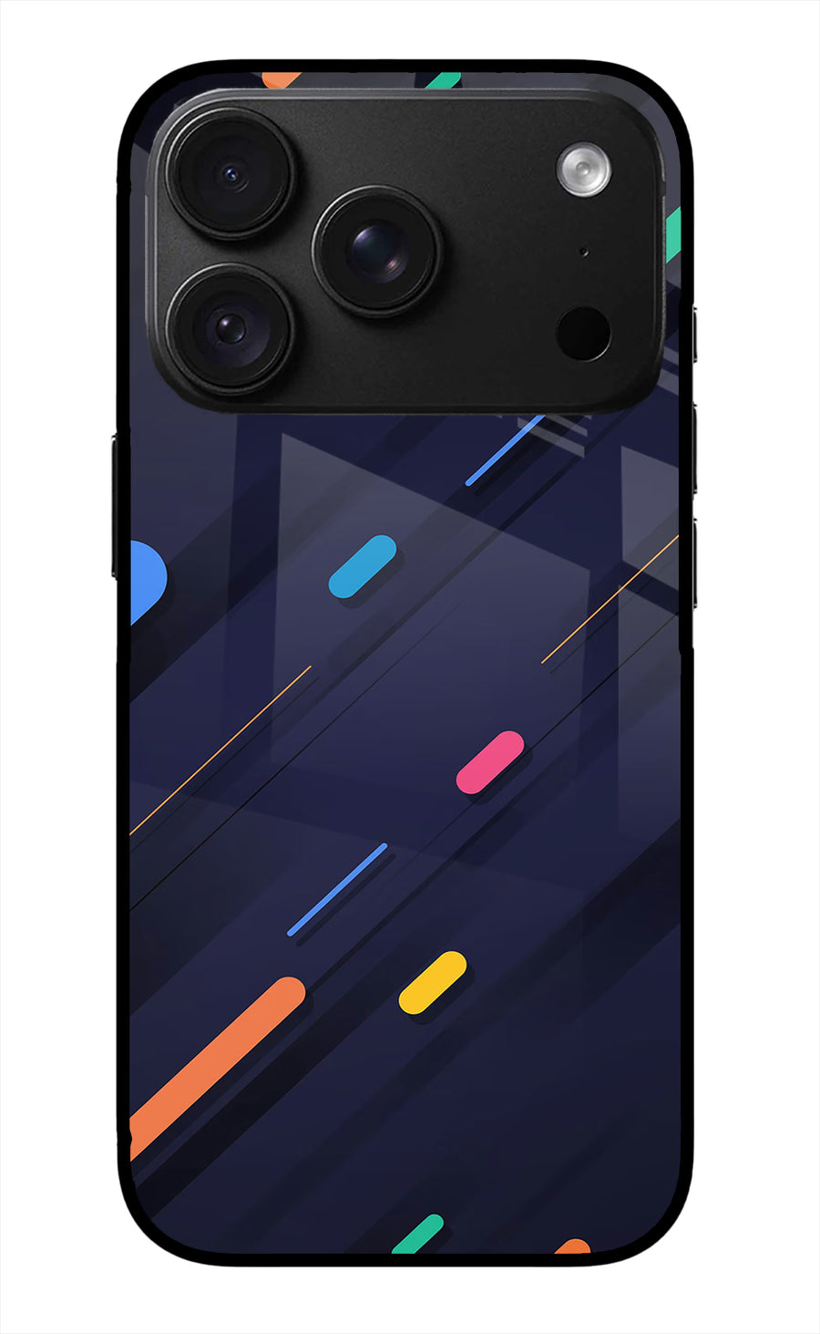 Abstract Design iPhone 18 Pro Back Cover, Metal case