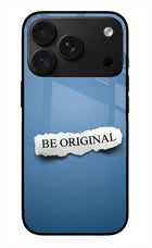 Be Original iPhone 18 Pro Metal Case Back Cover by Casekaro