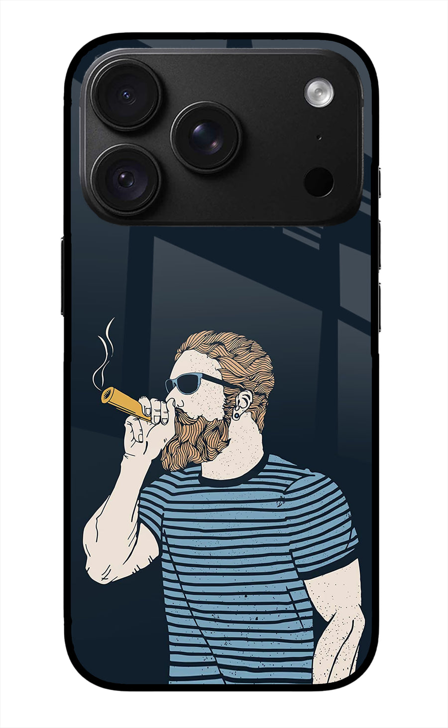 Smoking iPhone 18 Pro Back Cover, Metal case