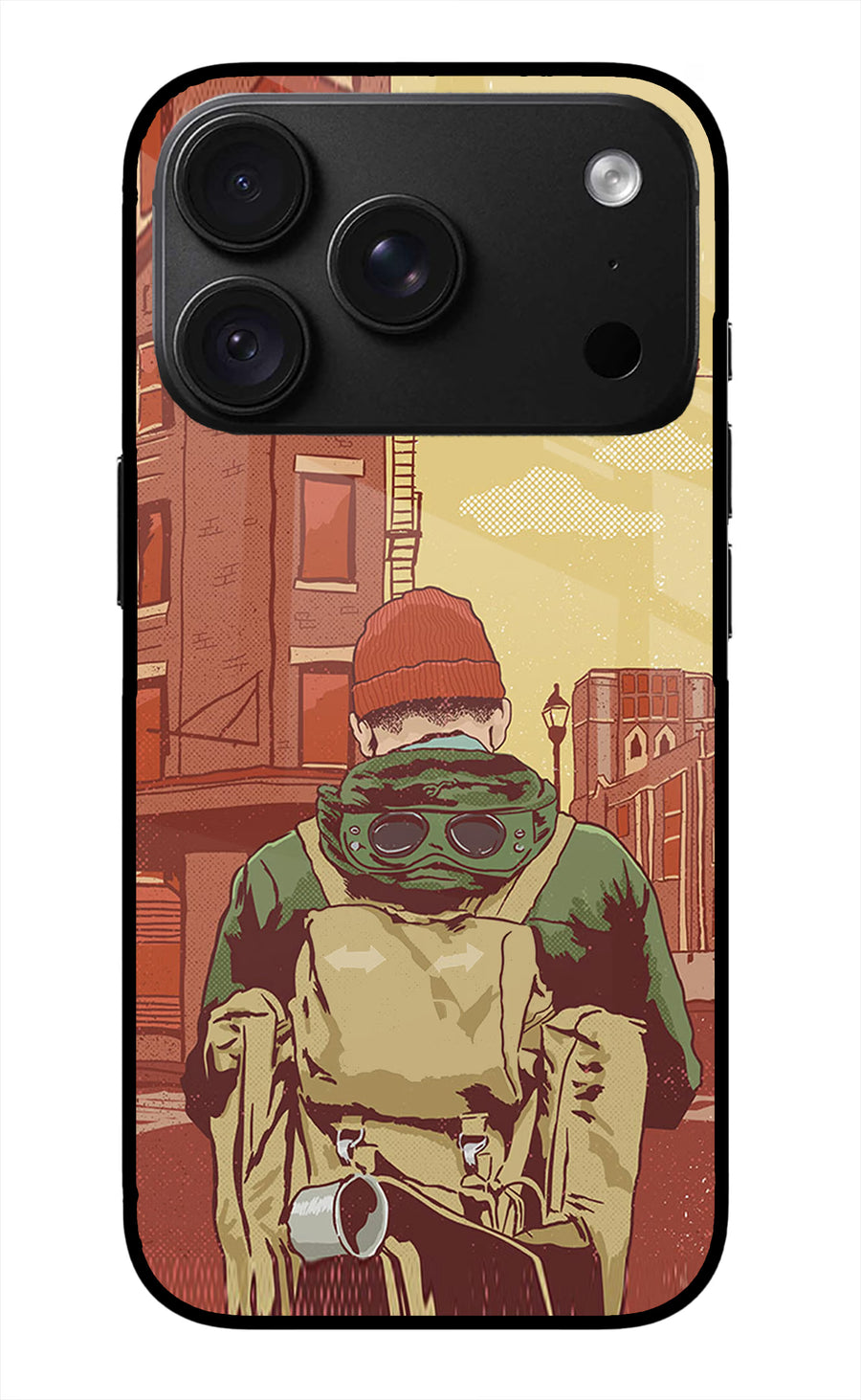 Adventurous iPhone 18 Pro Back Cover, Metal case