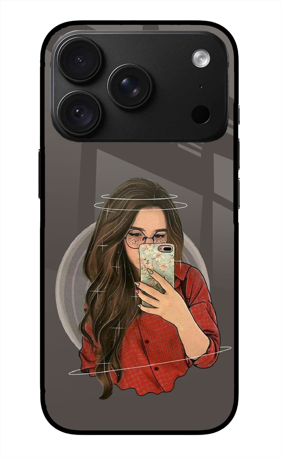 Selfie Queen iPhone 18 Pro Back Cover, Metal case