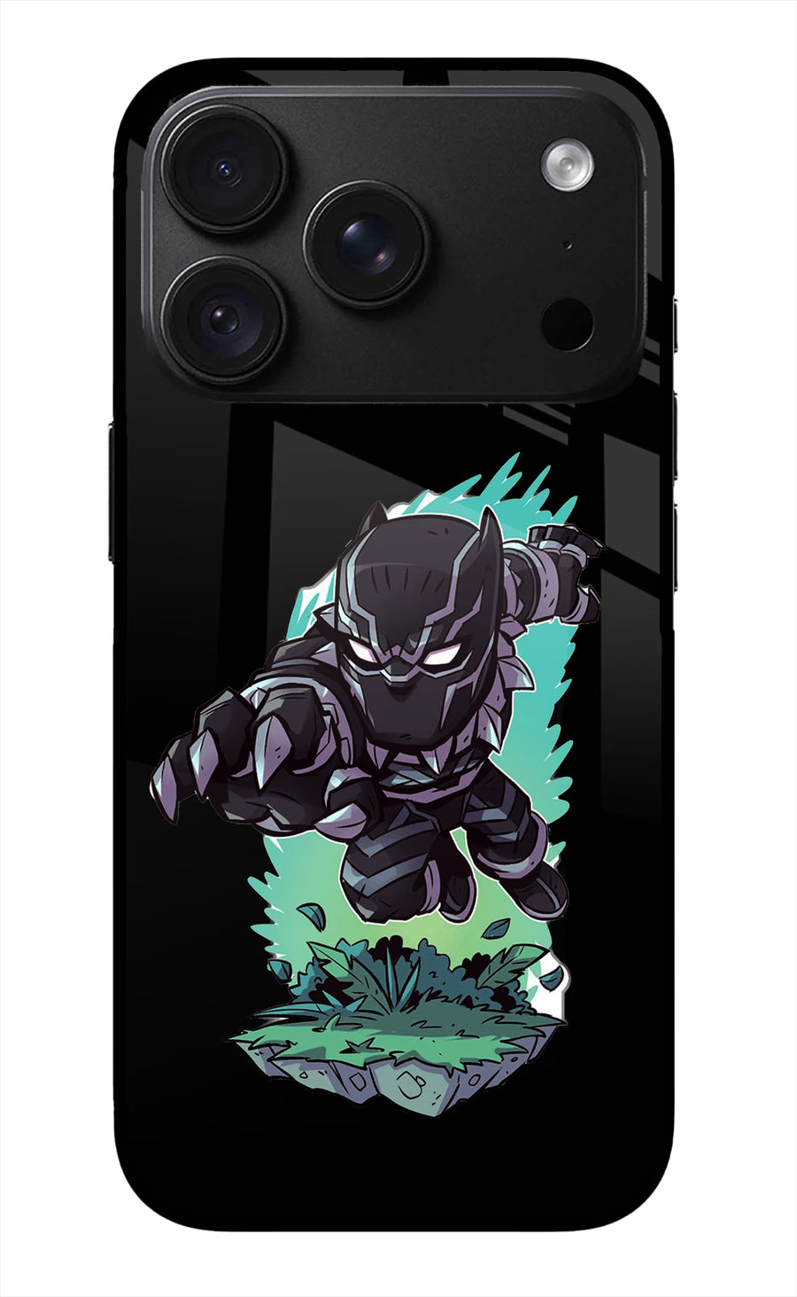 Black Panther iPhone 18 Pro Back Cover, Metal case