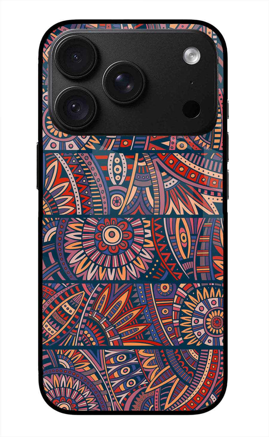 African Culture Design iPhone 18 Pro Back Cover, Metal case