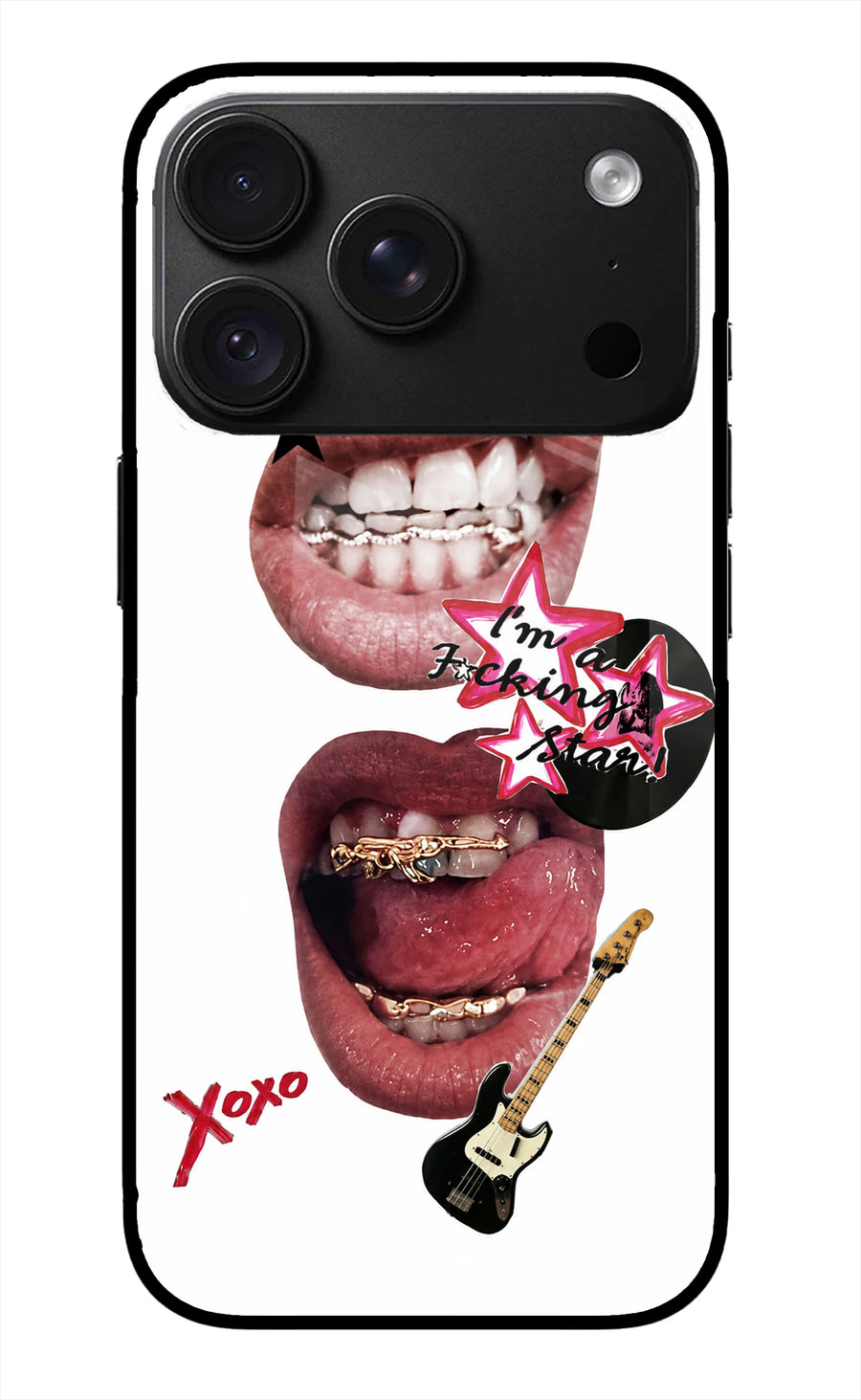 Rockstar iPhone 18 Pro Back Cover, Metal case