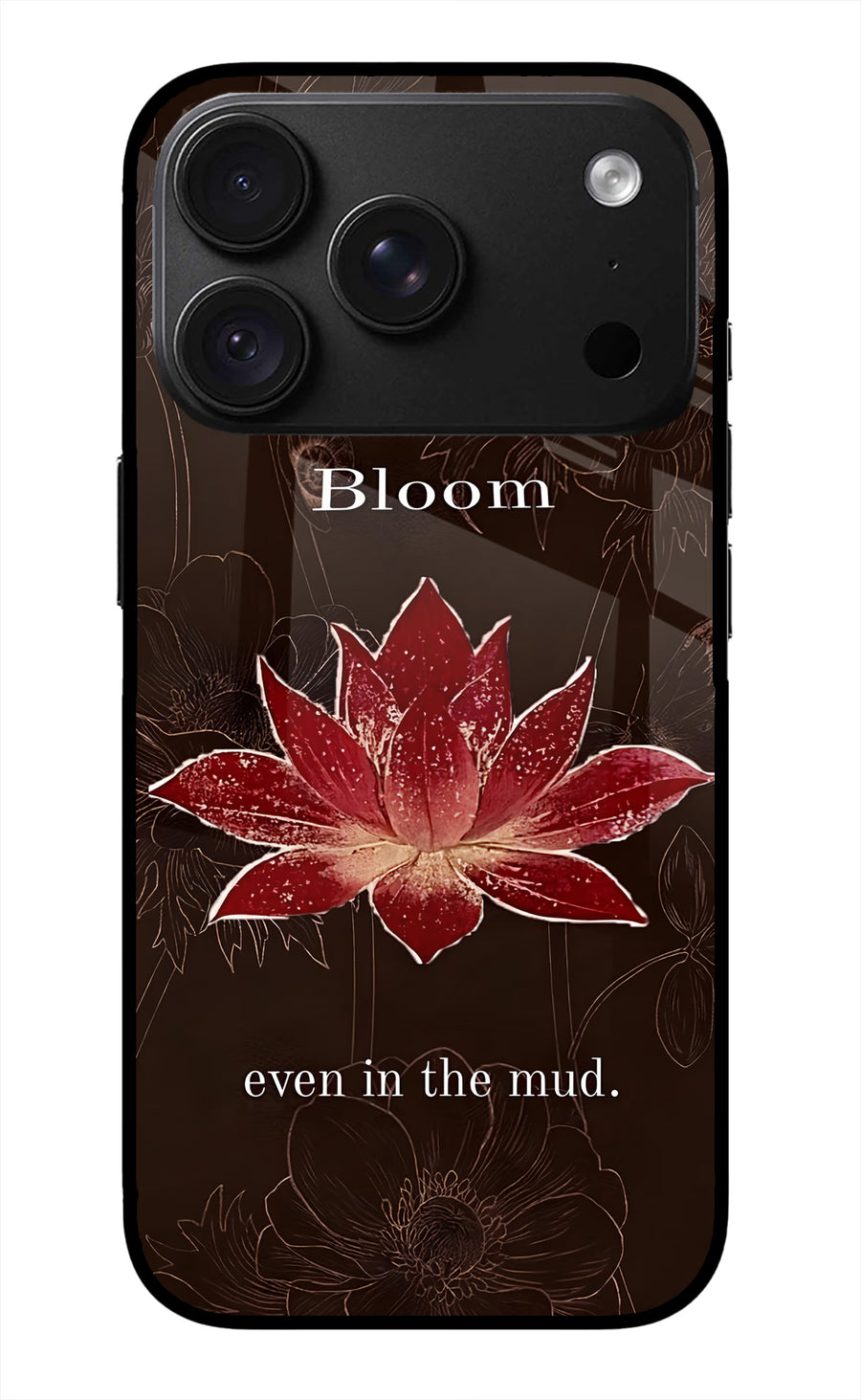 Bloom iPhone 18 Pro Back Cover, Metal case