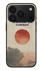 Pixel Sun iPhone 18 Pro Metal Case Back Cover by Casekaro